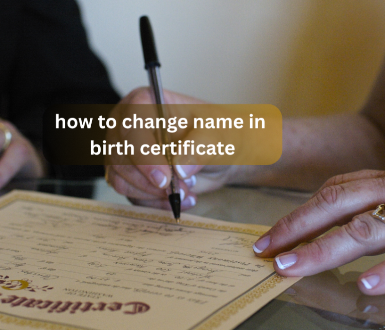 how to change name in birth certificate 3