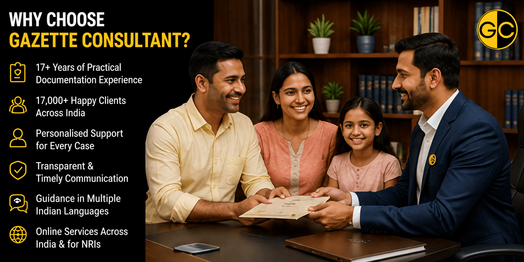 Why choose Gazette Consultant for name correction